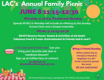 Larchmont Avenue Church Annual Family Picnic (1)